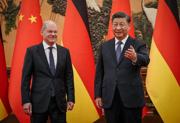 thủ tướng Đức đến Trung Quốc