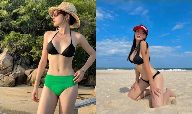 Hoa hậu Kỳ Duyên bị chỉ trích khi diện bikini phản cảm 6