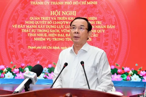 Bí thư Thành ủy Nguyễn Văn Nên