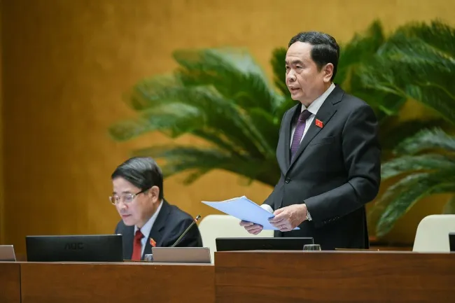 Phó Chủ tịch Thường trực Quốc hội Trần Thanh Mẫn phát biểu kết thúc Phiên Chất vấn và trả lời chất vấn tại Kỳ họp thứ 4, Quốc hội khóa XV