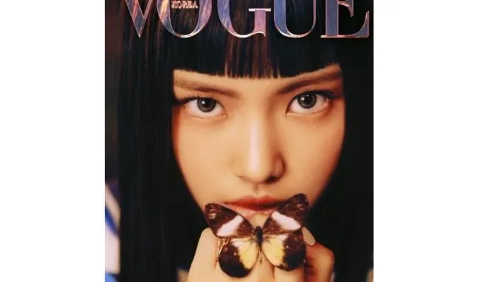 Hyein (NewJeans) gây sốt khi bắn ảnh cực 'nghệ' trên trang bìa Vogue bản digital 2