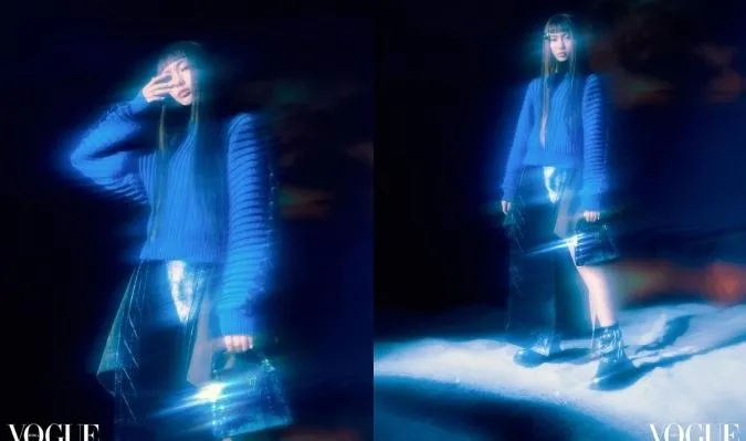 Hyein (NewJeans) gây sốt khi bắn ảnh cực 'nghệ' trên trang bìa Vogue bản digital 9