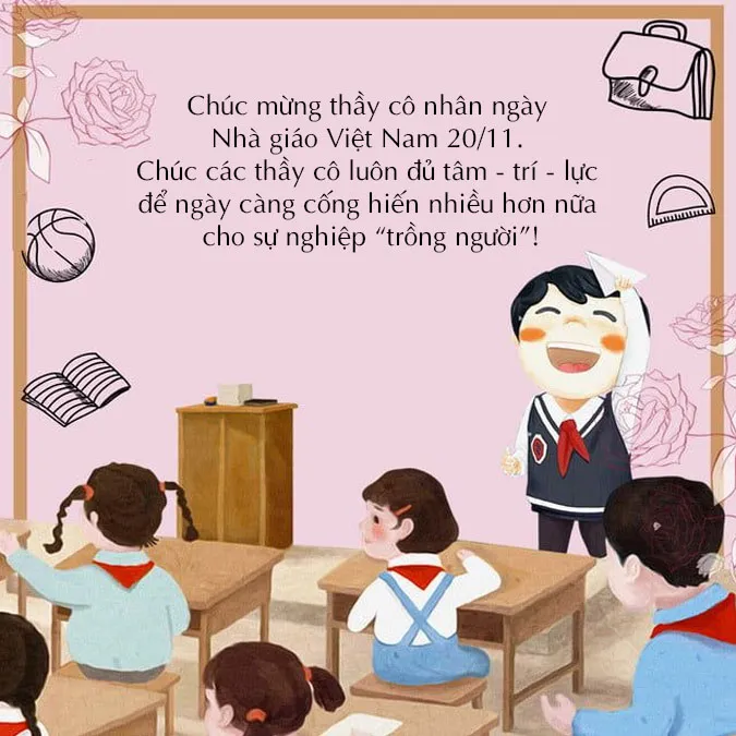 60 status 20/11 ý nghĩa dành tặng thầy cô nhân ngày Nhà Giáo Việt Nam 2