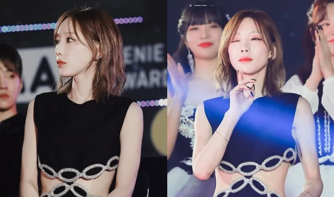 Genie Music Awards 2022: Taeyeon, Red Velvet khoe visual tỏa sáng bên dàn idol gen 4 4