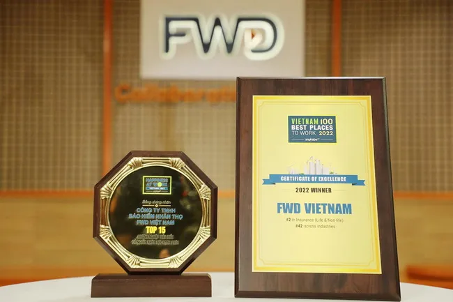 FWD liên tục được vinh danh tại nhiều giải thưởng uy tín về nhân sự trong nước và quốc tế 1