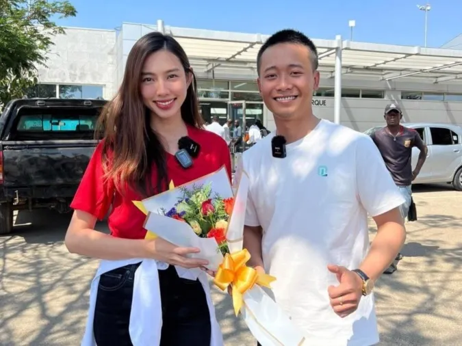 Hoa hậu Thùy Tiên có động thái bất ngờ liên quan đến Quang Linh Vlog 3