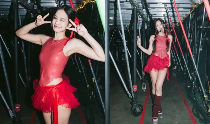 Jennie (BLACKPINK) khiến fan mê mẩn với loạt trang phục như nàng tiên trong concert 'Born Pink' 3