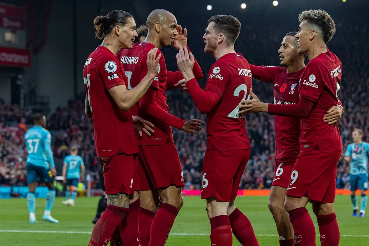 Liverpool chỉ còn kém MU 1 điểm ngày vắng HLV Klopp 