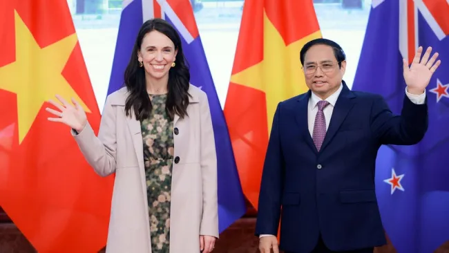 Thủ tướng New Zealand bắt đầu chuyến thăm Việt Nam 1