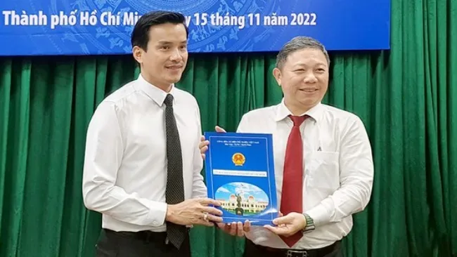 Ông Nguyễn Nam Nhân giữ chức Phó Giám đốc Sở Văn hóa và Thể thao TPHCM 1