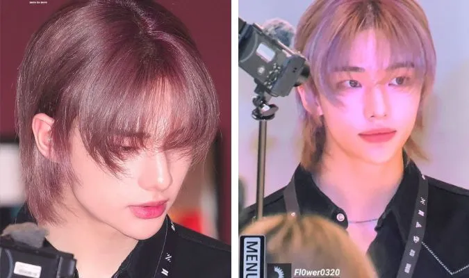 Hyunjin (Straykid) và những kiểu tóc tạo nên xu hướng 4