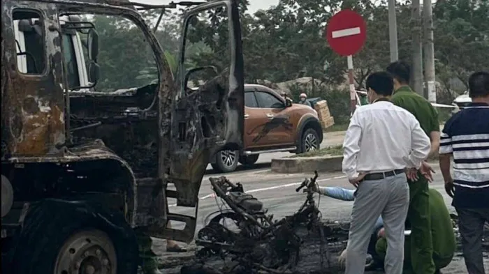 Vụ tông xe gây hỏa hoạn tại Vĩnh Phúc: Nạn nhân thứ hai đã tử vong 1