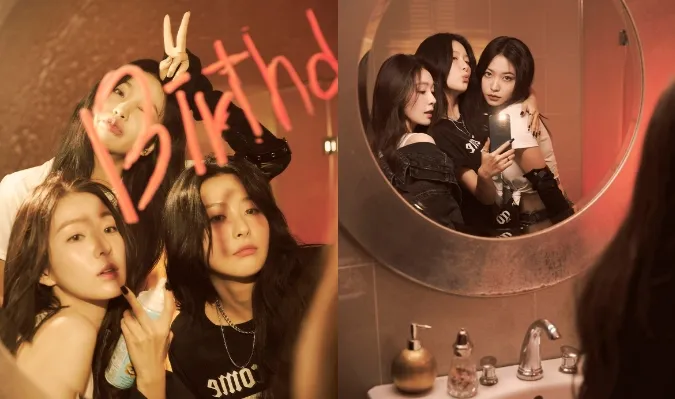 Red Velvet tung loạt teaser cho 'Birthday', gây ấn tượng với bữa tiệc mang 2 gam màu khác biệt 2