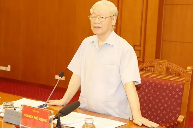 Tổng Bí thư Nguyễn Phú Trọng chủ trì họp Thường trực BCĐ Trung ương về phòng, chống tham nhũng 1