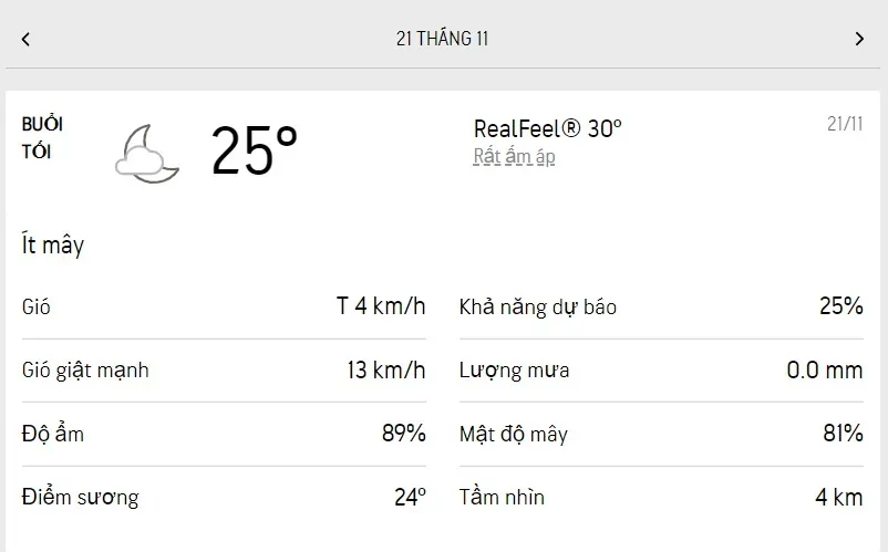 Dự báo thời tiết TPHCM hôm nay 20/11 và ngày mai 21/11/2022: buổi sáng mát lạnh, chiều có mưa to 6