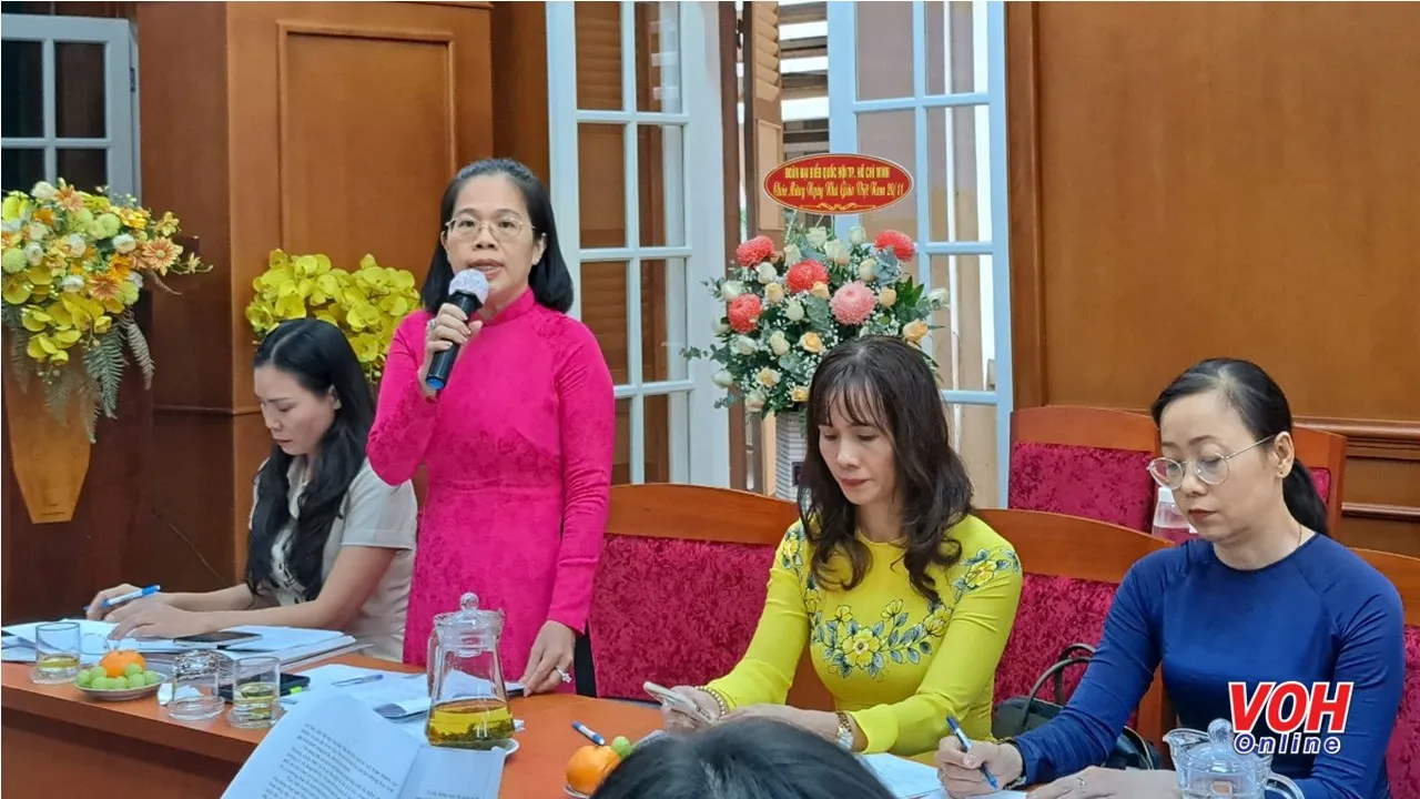 Bà Trần Bé Hồng Hạnh, Hiệu trưởng Trường Tiểu học Nguyễn Thái Học