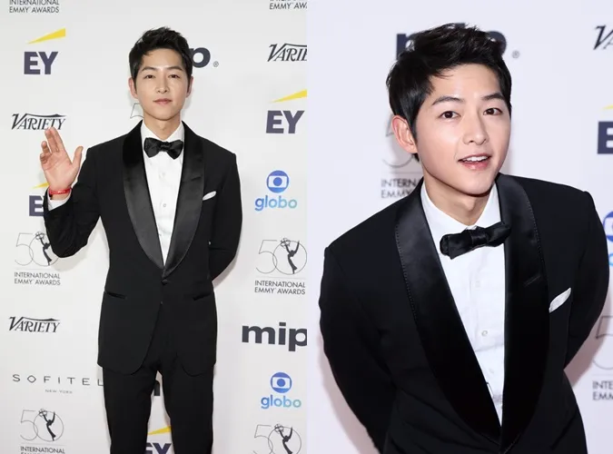 Song Joong Ki bảnh bao trên thảm đỏ Emmy 2022, Luyến Mộ là bộ phim Hàn Quốc đầu tiên thắng giải 2