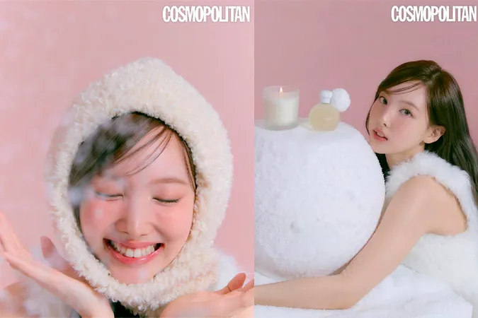 Nayeon (TWICE) và Yunjin (LE SSERAFIM) khoe visual xinh đẹp đối lập trên tạp chí Cosmopolitan 2