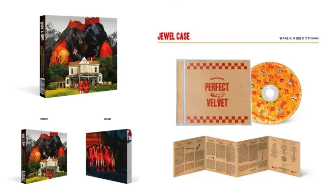 Red Velvet và những mẫu thiết kế album độc nhất vô nhị trong Kpop 4