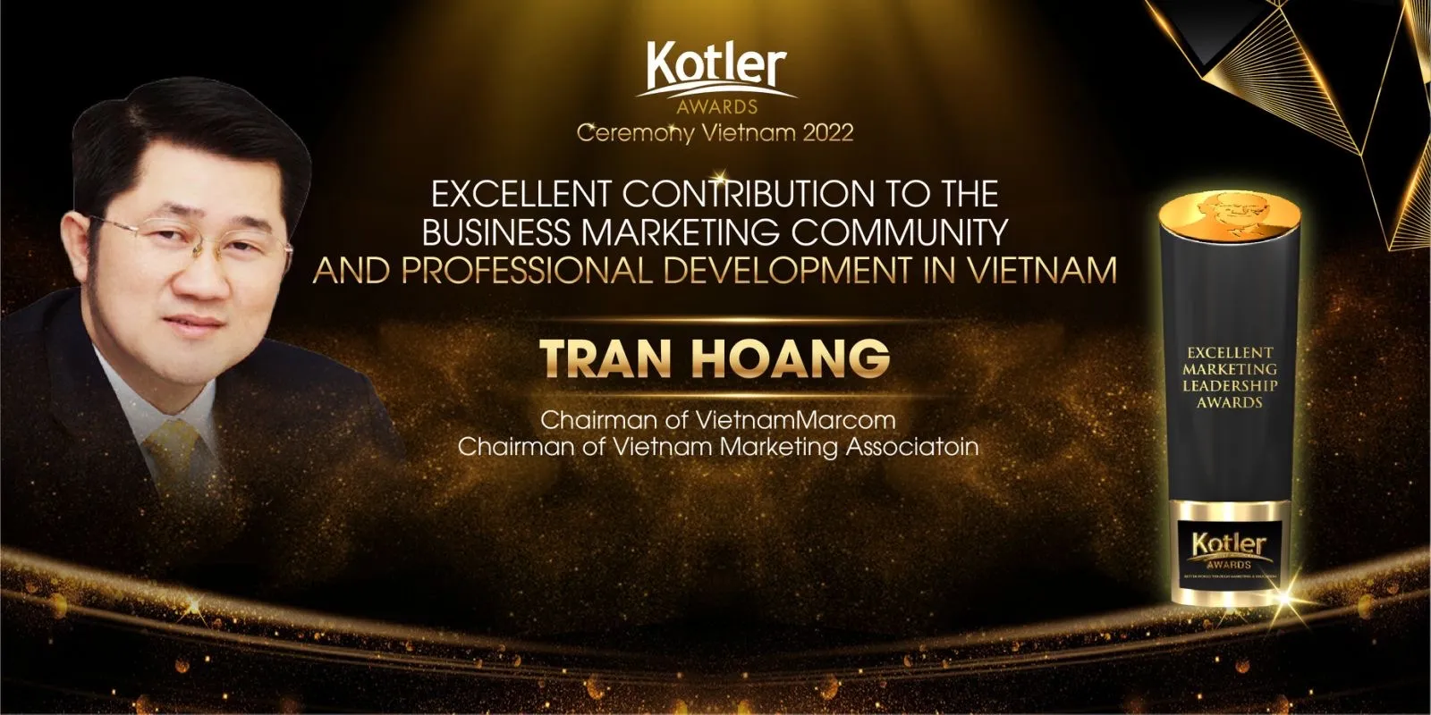 Tran Hoang is the founder and chairman of VietnamMarcom