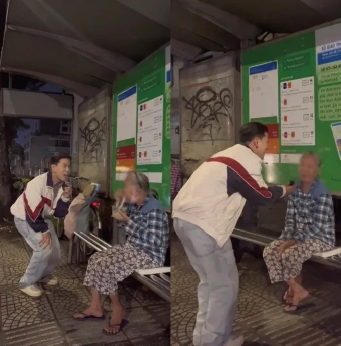 Nam TikToker bị sao Việt thẳng tay tẩy chay vì hành động xúc phạm người vô gia cư 1
