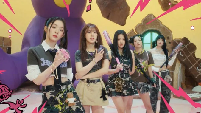 'Birthday' của Red Velvet: Cuộc chiến giả tưởng của các cô gái để giành quyền tận hưởng bữa tiệc 1