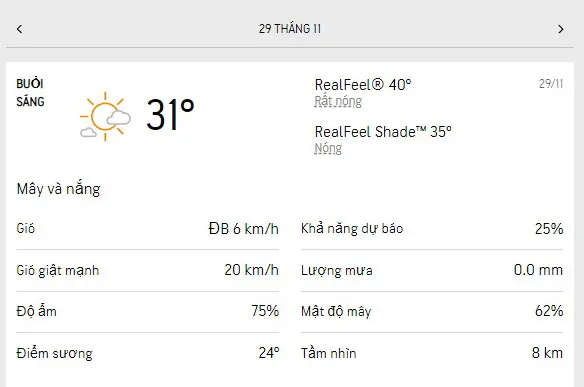 Dự báo thời tiết TPHCM hôm nay 29/11 và ngày mai 30/11/2022: Chiều có mưa rào, nhiệt độ cao nhất 33 1