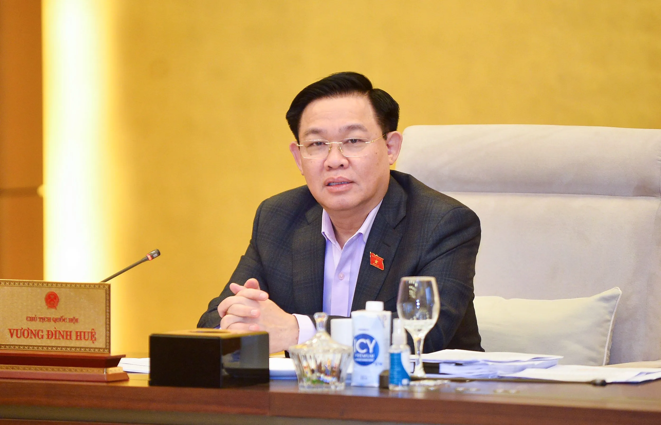 Chủ tịch Quốc hội Vương Đình Huệ