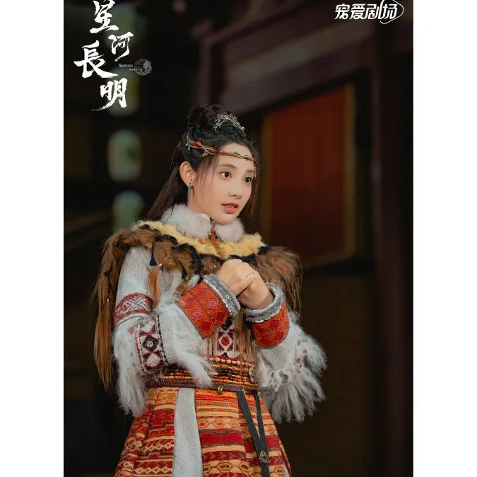 Tạo hình phim mới của Bành Tiểu Nhiễm gợi nhớ hình ảnh Tiểu Phong công chúa 5