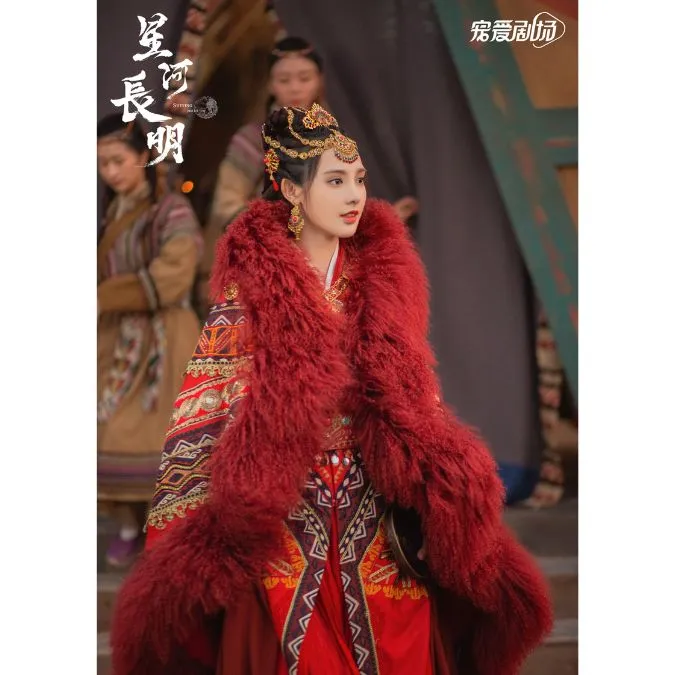 Tạo hình phim mới của Bành Tiểu Nhiễm gợi nhớ hình ảnh Tiểu Phong công chúa 6