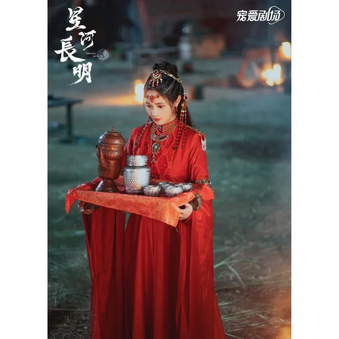 Tạo hình phim mới của Bành Tiểu Nhiễm gợi nhớ hình ảnh Tiểu Phong công chúa 7
