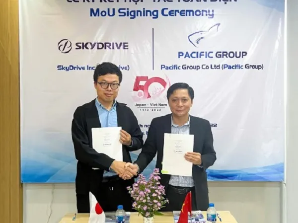 Pacific Group ký kết đơn đặt hàng 100 ô tô bay SD-05 eVTOL của SkyDrive Nhật Bản 1