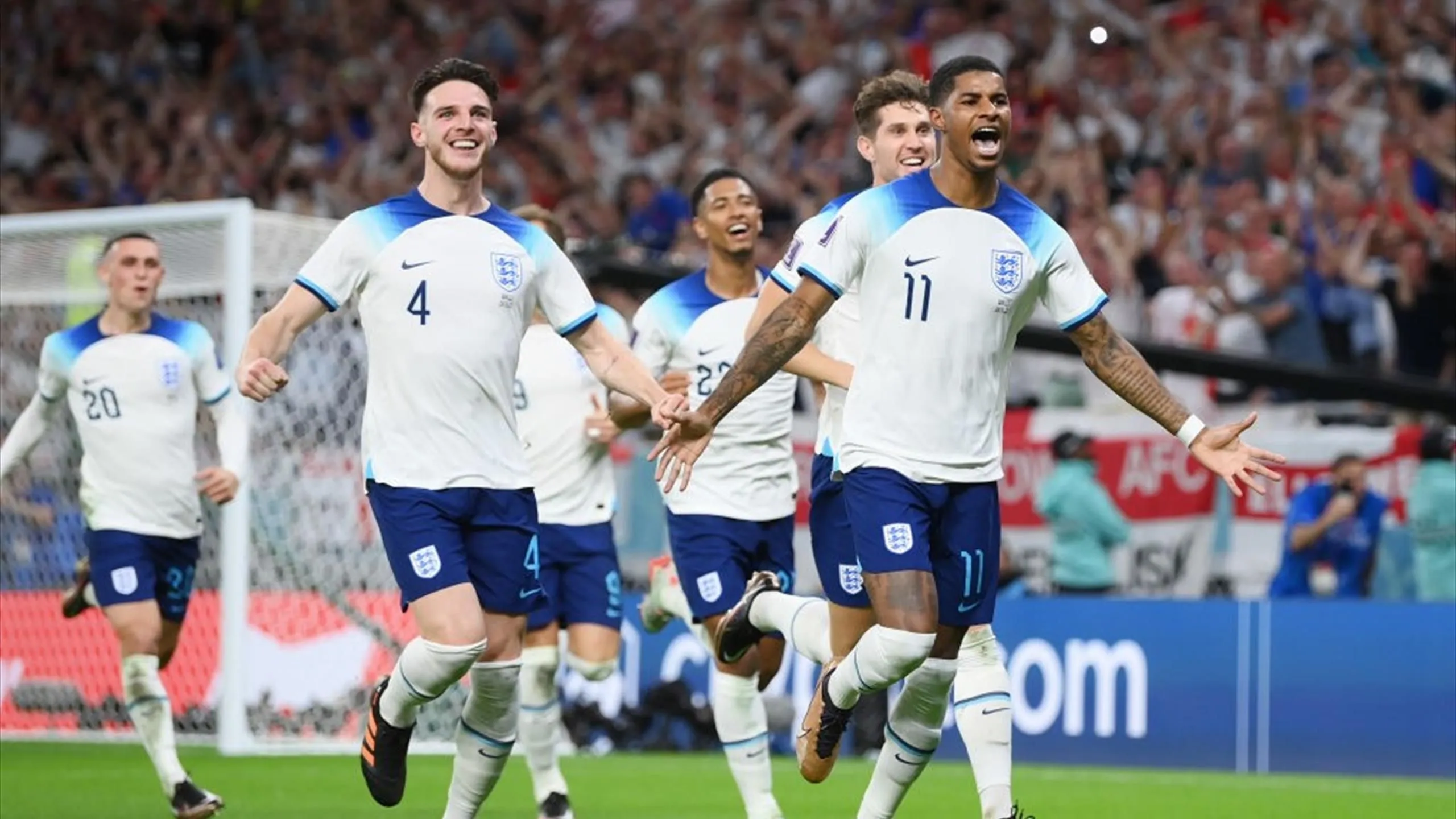 Rashford và Foden đưa tuyển Anh vào vòng 1/8 gặp Senegal