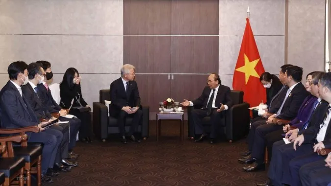 Chủ tịch nước Nguyễn Xuân Phúc: Khuyến khích các nhà đầu tư Hàn Quốc đến Việt Nam 1