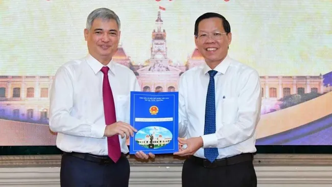 Ông Lê Duy Minh giữ chức Giám đốc Sở Tài chính TPHCM 1