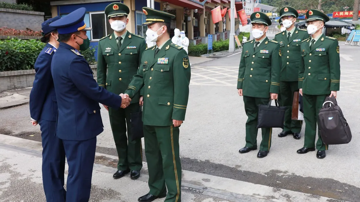 Cảnh sát biển Trung Quốc đến Việt Nam tham dự Chương trình giao lưu cảnh sát biển 