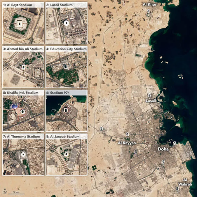 Qatar tháo dỡ sân vận động 974 để ‘hồi sinh’ ở nước khác 1