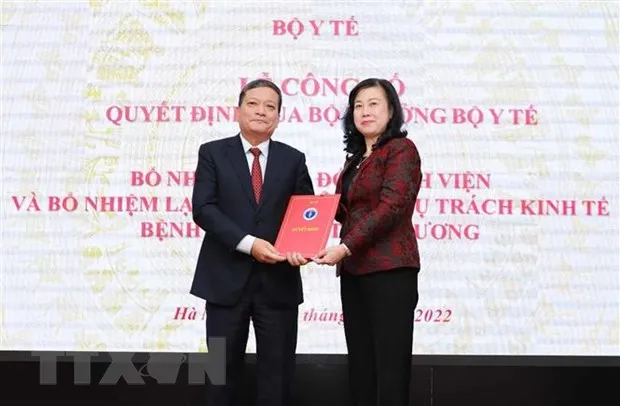 Tiến sỹ, bác sỹ Đinh Văn Lượng làm Giám đốc Bệnh viện Phổi Trung ương 1