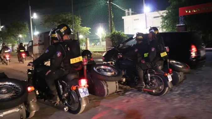 Cảnh sát cơ động ra quân hỗ trợ TPHCM trấn áp tội phạm dịp Tết 1