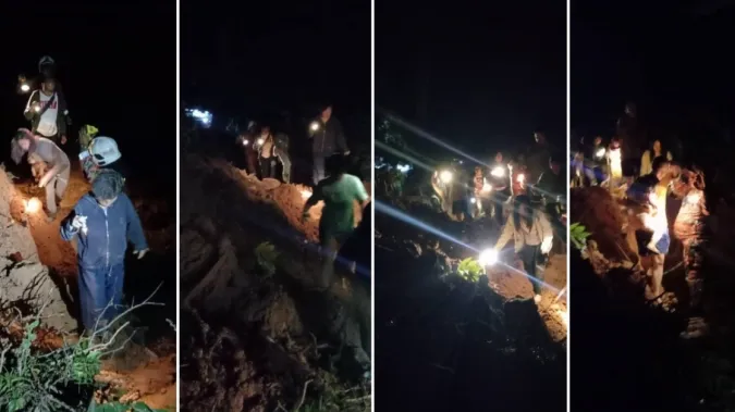 Sạt lở đất tại Malaysia, ít nhất 100 người mắc kẹt 1