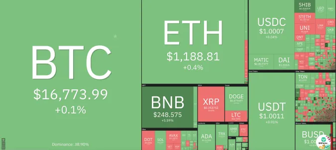 Giá Bitcoin hôm nay 18/12/2022: Tăng nhẹ cuối tuần 1