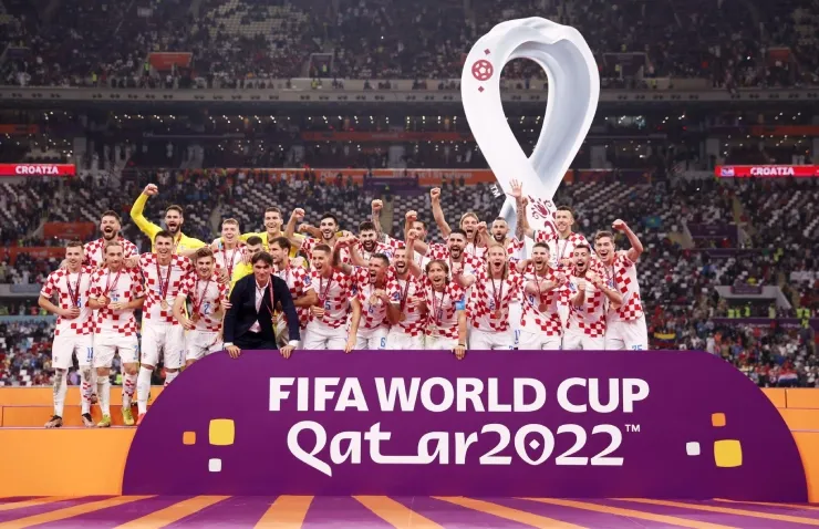 Khoảnh khắc Croatia giành tấm huy chương đồng World Cup 2022