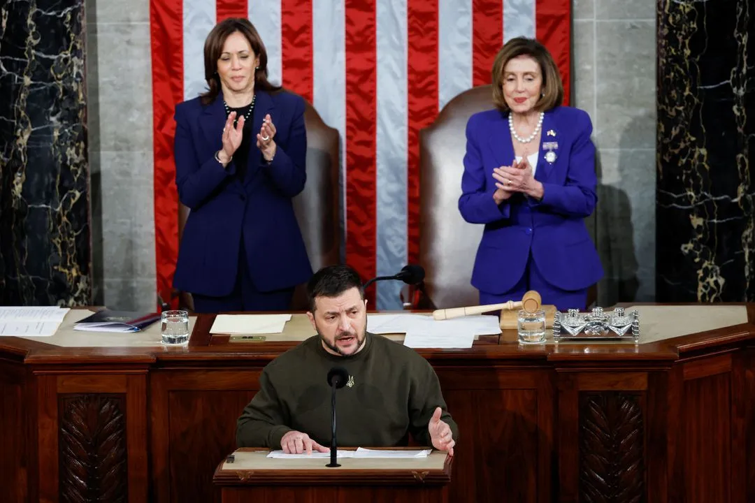 Tổng thống Ukraine phát biểu trước Quốc hội Mỹ