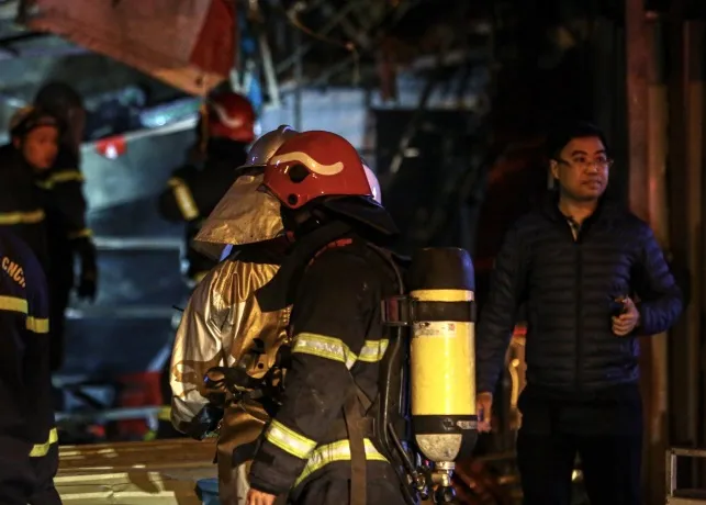 Vụ cháy nổ làm 3 người bị thương ở Hà Nội, nạn nhân nói do bếp gas 1