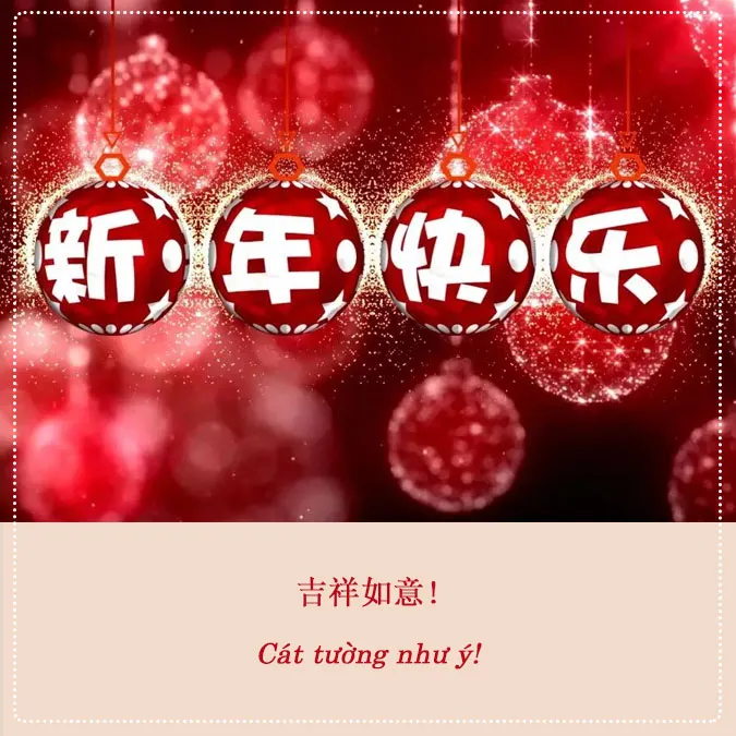 Chúc mừng năm mới tiếng Trung 3