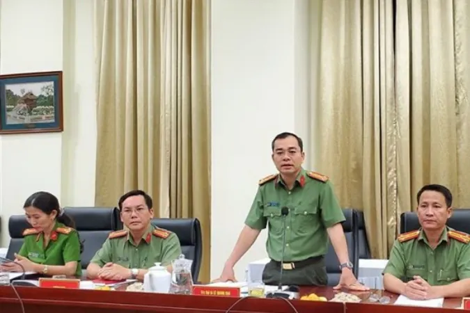 Đại tá Lê Quang Đạo, Phó Giám đốc Công an Thành phố Hồ Chí Minh thông tin