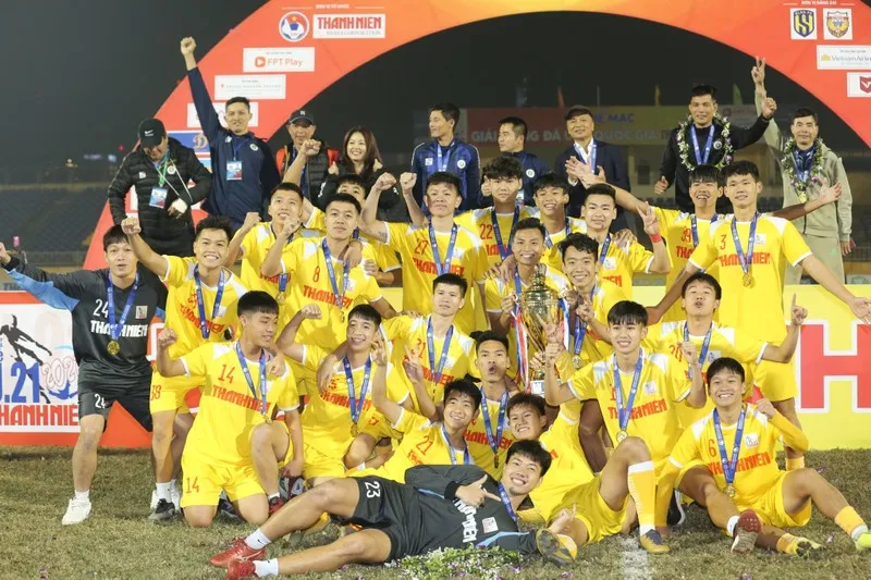 U21 Quốc gia 2022: Hà Nội hạ Bình Dương để lần thứ 6 vô địch
