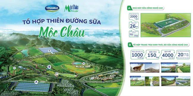Hé lộ hình ảnh Thiên đường sữa tại Mộc Châu - kỳ quan tương lai của Tây Bắc 1
