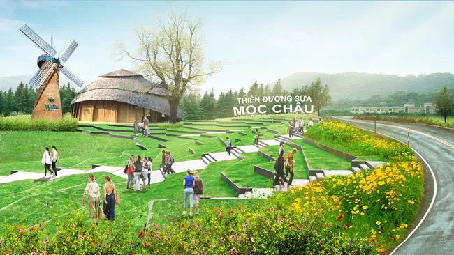 Hé lộ hình ảnh Thiên đường sữa tại Mộc Châu - kỳ quan tương lai của Tây Bắc 7