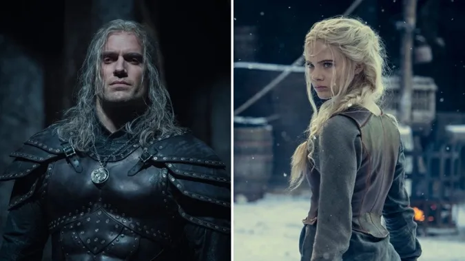 Hai nhân vật chính Geralt và Ciri